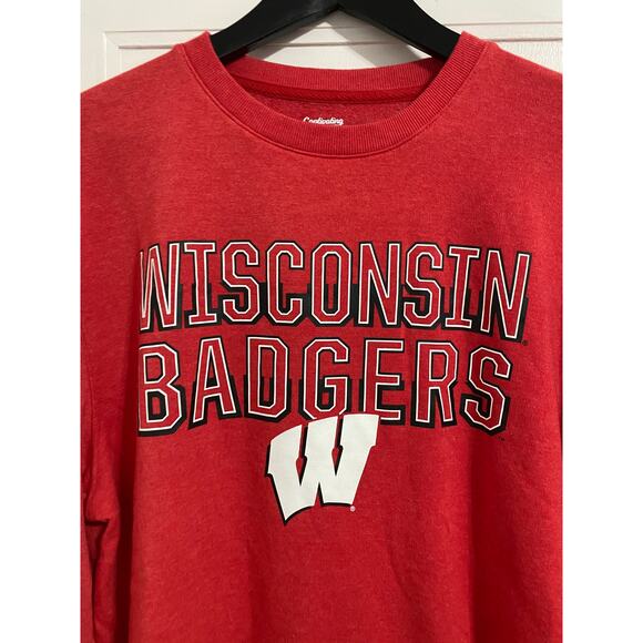 University of Wisconsin Badgers Crewneck Sweatshirt Size L - Picture 2 of 4